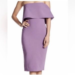 LIKELY DRIGGS LIGHT PURPLE MIDI DRESS SZ 4